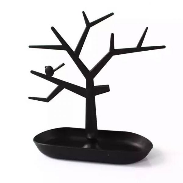 Подставка для украшений из полипропилена 28×23,5 см черный цвет