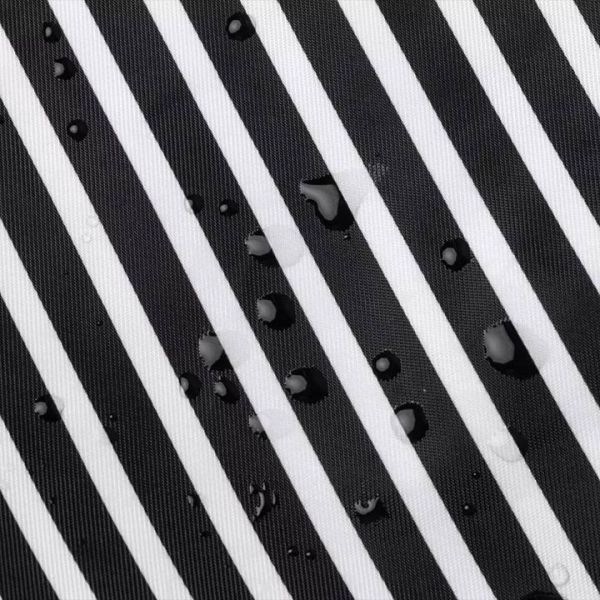 Шапочка-тюрбан из полиэстера 17×25 см черно-белый цвет для душа